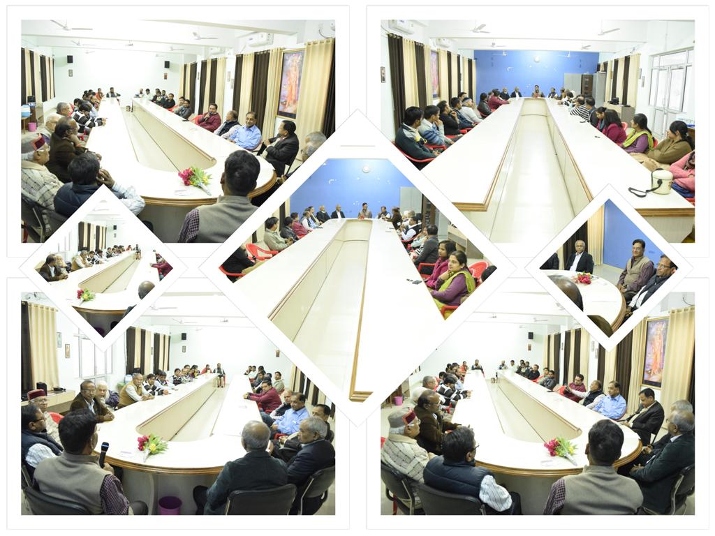 conference hall collage AKS University